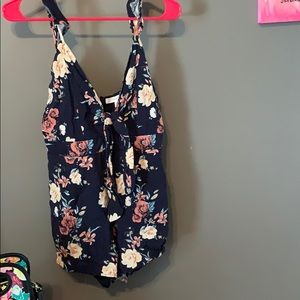 Floral romper